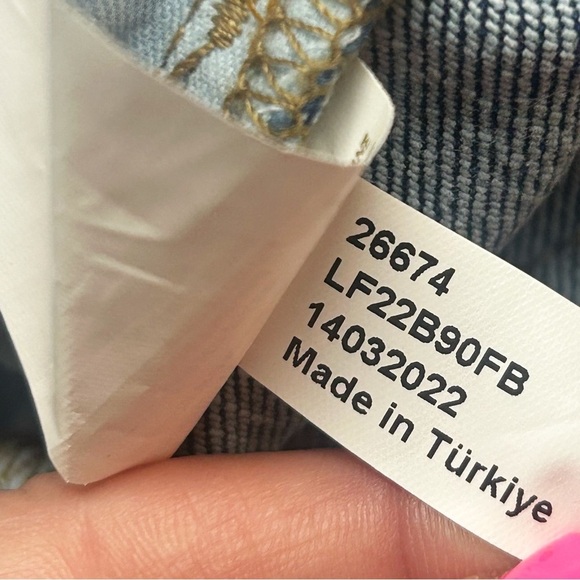 Peter Millar Women’s Williamson Straight-Leg Crop Denim Jeans Size 31 NWT - Picture 8 of 11